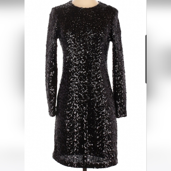 Tory Burch Dresses & Skirts - Small Tory Burch black‎ sequin dress